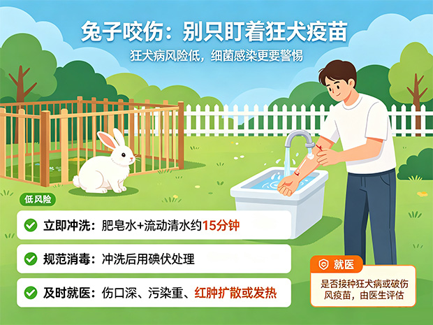 被兔子咬了要打狂犬疫苗吗？先看动物风险分级